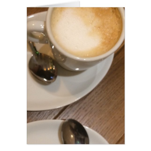 Immer Zeit für einen Kaffee Latte (Vorne)