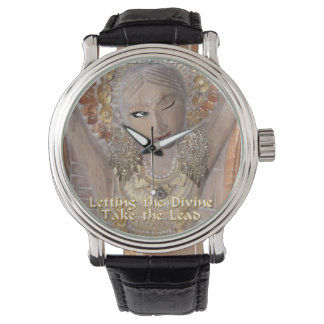 Immer Zeit, um das Göttliche Blei Lassen Armbanduhr