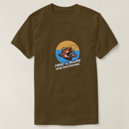 Immer Zeit zum Angeln T-Shirt