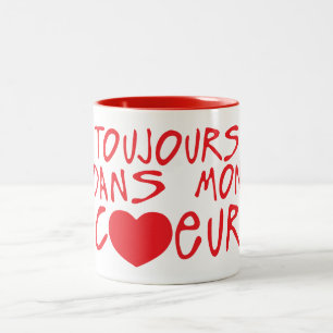 immer zweifarbige tasse