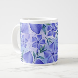 Immergrün-Blüten Blau Violett Vinca-Blüten Jumbo-Tasse
