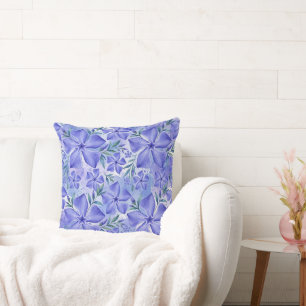 Immergrün-Blüten Blau Violett Vinca-Blüten Kissen