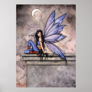 Immergrün-Fee-Plakat von Molly Harrison Poster