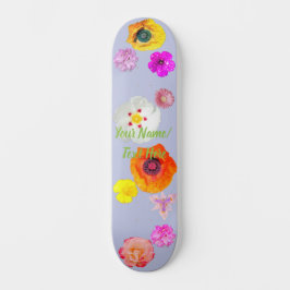 Immergrün Vibrant Flower Mix Skateboard