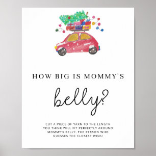 Immergrün wie groß ist Mamas Bauch Spiel Poster