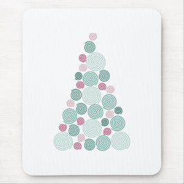 Immergrüne Spirale Mousepad