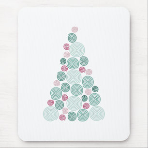 Immergrüne Spirale Mousepad