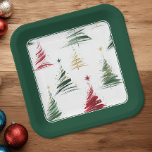 Immergrüner minimalistischer Weihnachtsbaum allsei