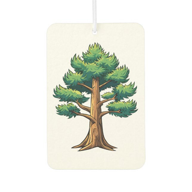 Immergrüner Wald Autolufterfrischer (Vorderseite)