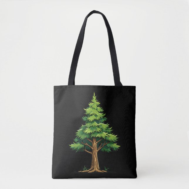 Immergrüner Wald Tasche (Vorderseite)