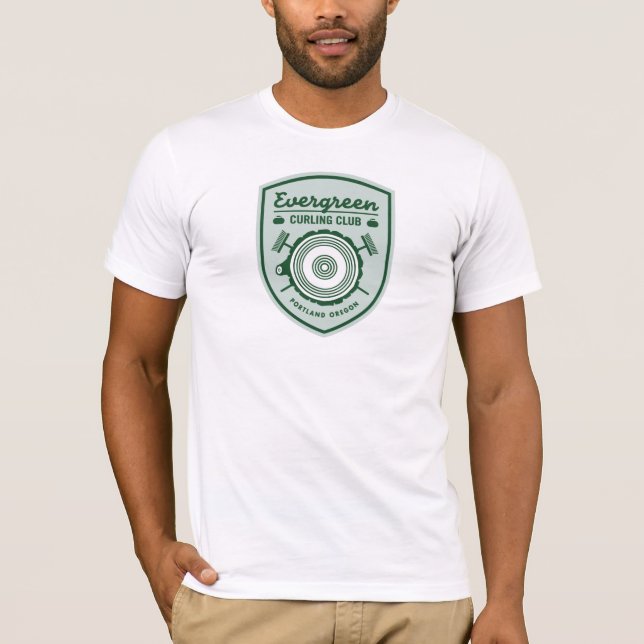 Immergrünes kräuselnverein-Siegel-Shirt T-Shirt (Vorderseite)