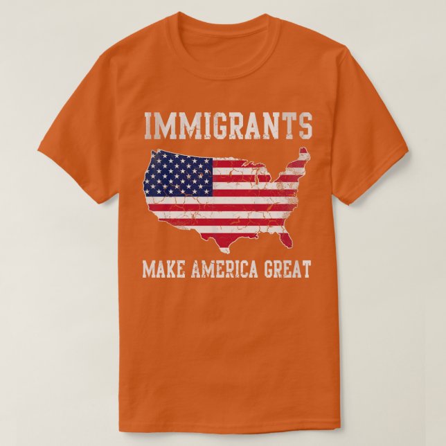 Immigranten T-Shirt (Design vorne)