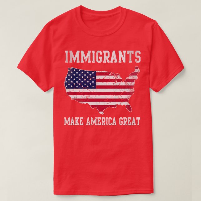 Immigranten T-Shirt (Design vorne)