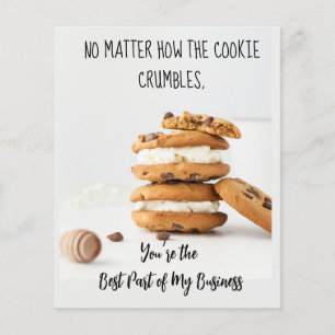 Immobilien COOKIE Empfehlungsmarketing-Mailer Anno Flyer