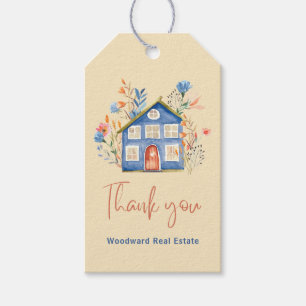 Immobilien-Empfehlungsmarketing   Thank You Trendy Geschenkanhänger