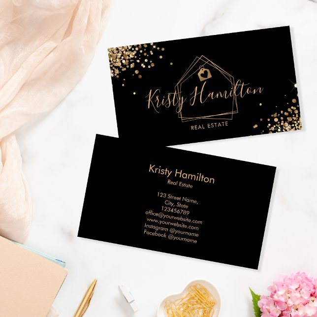 Immobilien für berufliches Anwesen Visitenkarte (Von Creator hochgeladen)