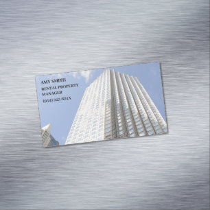 Immobilien in Anwesen Magnetische Visitenkarte