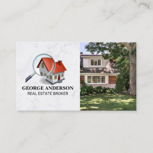 Immobilien-Logo Wohngegend Visitenkarte