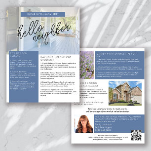 Immobilien-Newsletter Mai Promotional Farming Flyer