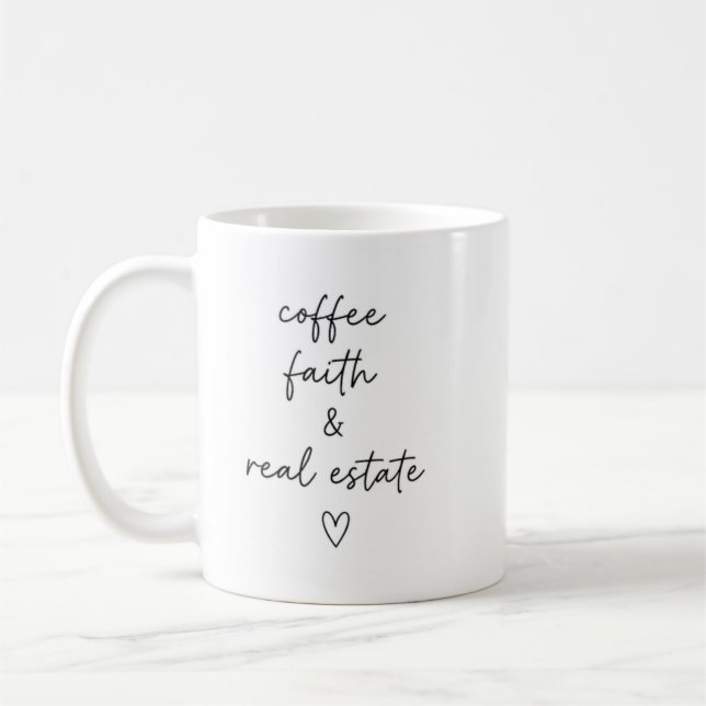Immobilien-Tasse Kaffeetasse (Links)