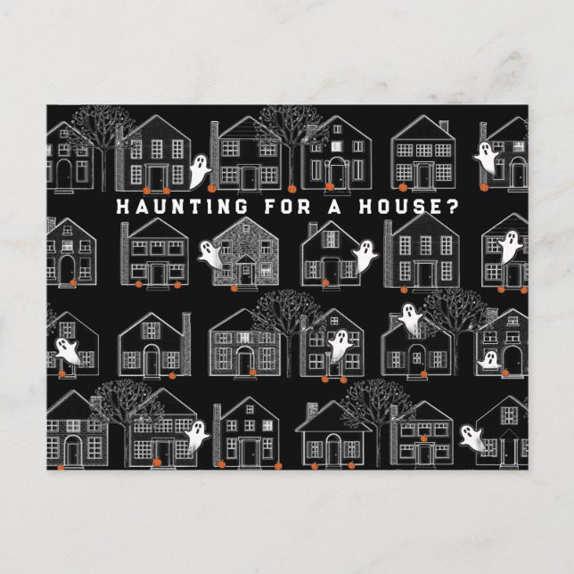 Immobilienagentur Postkarte (Vorderseite)