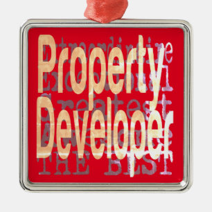 Immobilienentwickler Ornament Aus Metall