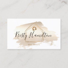 Immobiliengeschäft mit beruflichem Anwesen Visitenkarte