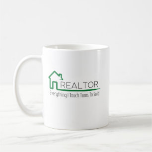 Immobilienmakler - Alles was ich berühre wird verk Kaffeetasse