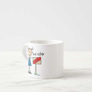 Immobilienmakler Espressotasse