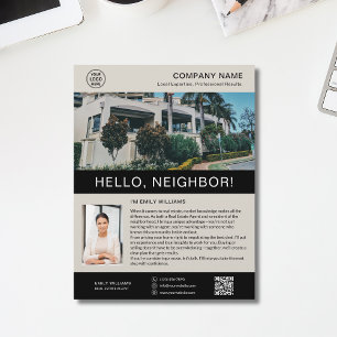 Immobilienmakler-Marketing-Flyer Flyer