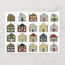 Immobilienmakler-Postkarte