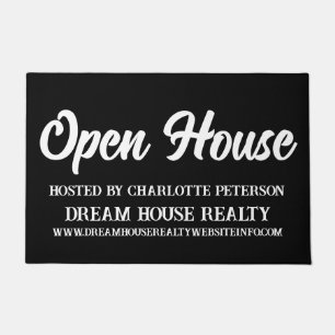Immobilienmakler Realtor Open House Fußmatte