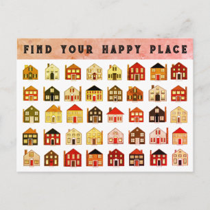 Immobilienmarketing Postkarte