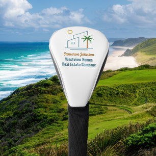Immobilienunternehmen Strand Custom Coastal Realto Golf Headcover