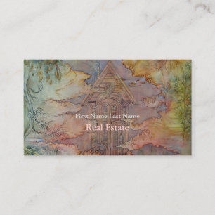 Immobilier Carte de visite artistique illustré