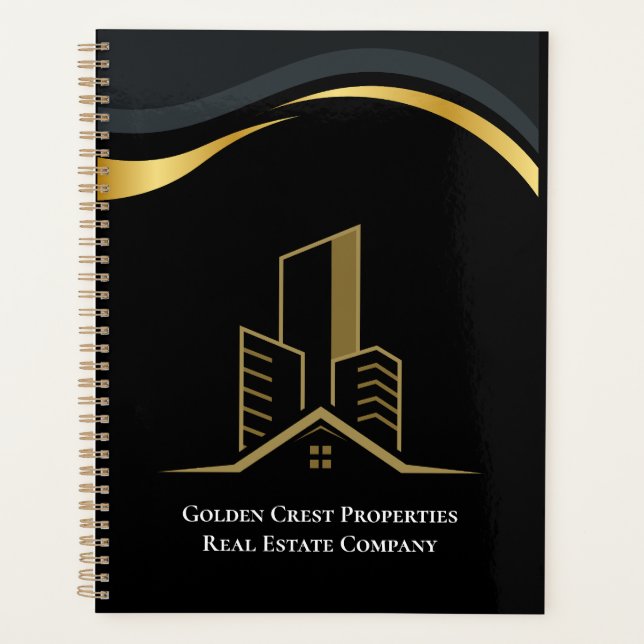 Immobilier personnalisé de luxe Black & Gold (Devant)