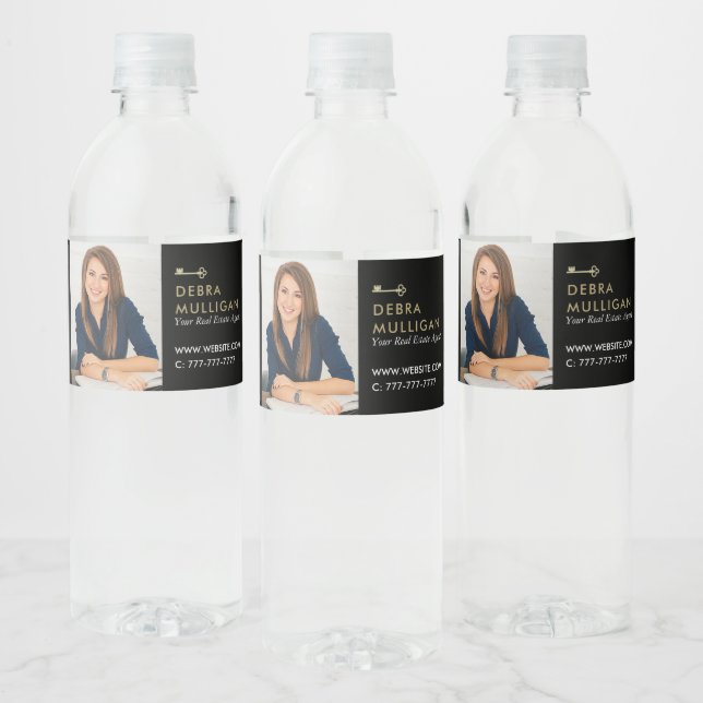 Immobilier Promotionnel Étiquette de bouteille d'e (Bouteilles)