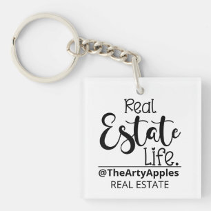immobilier vie personnalisée logo entreprise