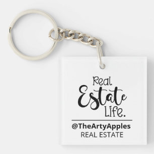 immobilier vie personnalisée logo entreprise