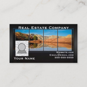 Immobiliers et votre carte de visite 2 de photo
