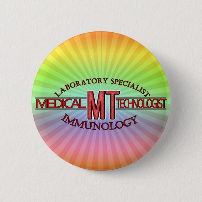 IMMUNOLOGIESPEZIALIST MT MEDIZINTECHNOLOGIST BUTTON (Vorderseite)
