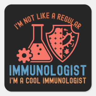 Immunologische Redewendungen, Sonnenimmunologie9 Quadratischer Aufkleber
