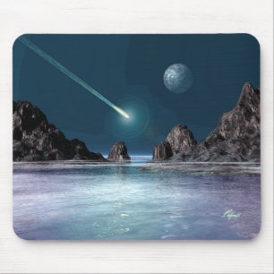 IMPACT SciFi Retro Space Art Mousepad