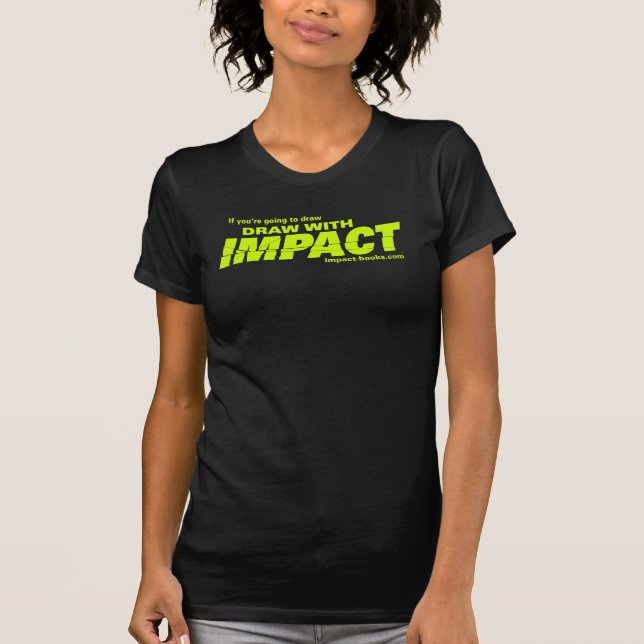 Impact_tshirt_lime T-Shirt (Vorderseite)