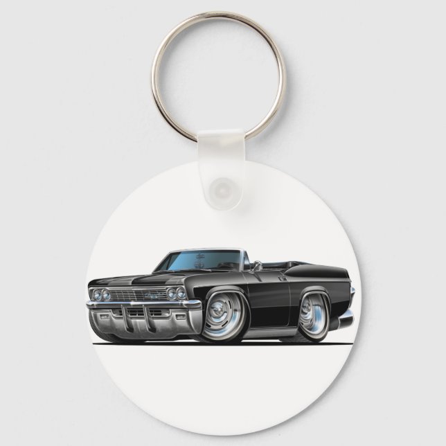 Impala Black Convertible 1965-66 Schlüsselanhänger (Vorderseite)