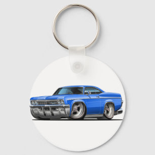 Impala-Blau-Auto 1965-66 Schlüsselanhänger