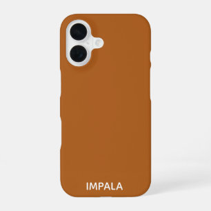 Impala braune Farbe iPhone 16 Hülle