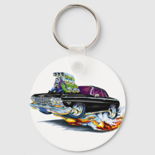 Impala-schwarzes Auto 1962-63 Schlüsselanhänger