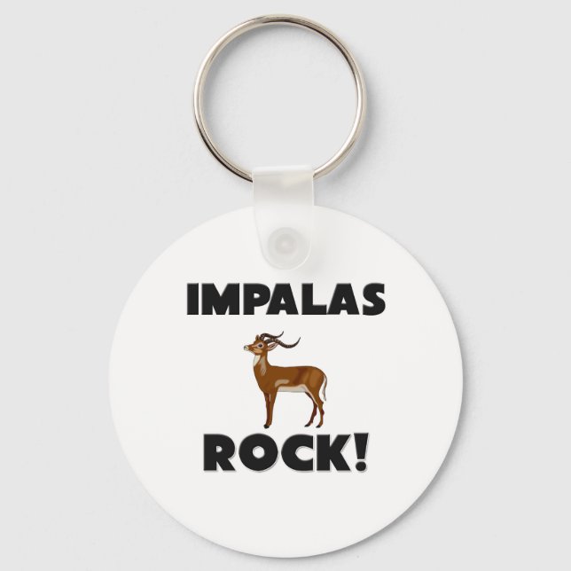 Impalas Rock Schlüsselanhänger (Vorderseite)