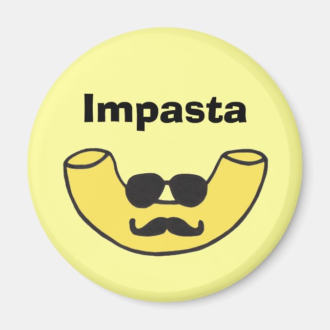 Impasta Macaroni Noodle Magnet (Vorne)